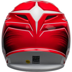 Casque BELL MX-9 Mips - Zone Gloss Red