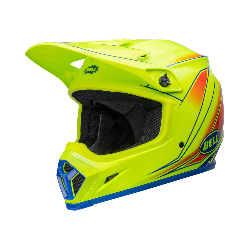 Casque BELL MX-9 Mips - Zone Gloss Retina Sear