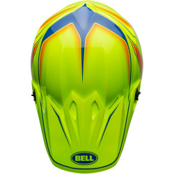 Casque BELL MX-9 Mips - Zone Gloss Retina Sear