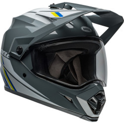 Casque BELL MX-9 Adventure MIPS - Alpine Gloss Charcoal/Silver