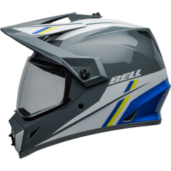 Casque BELL MX-9 Adventure MIPS - Alpine Gloss Charcoal/Silver