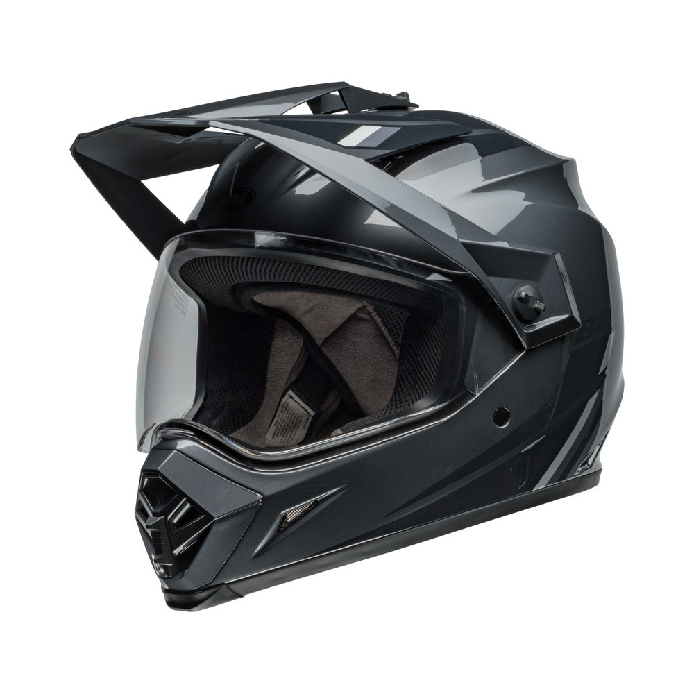 Casque BELL MX-9 Adventure MIPS - Alpine Gloss Charcoal/Silver