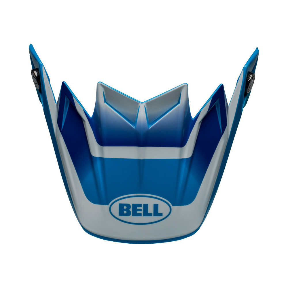 Visière BELL Moto-9S Flex - Rail Gloss Blue/White