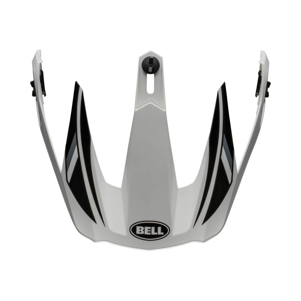 Visière BELL MX-9 Adventure Mips - Alpine Gloss White/Black