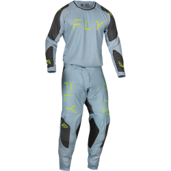 Pantalon FLY RACING Evolution DST - Ice Grey/anthracite/Neon Green