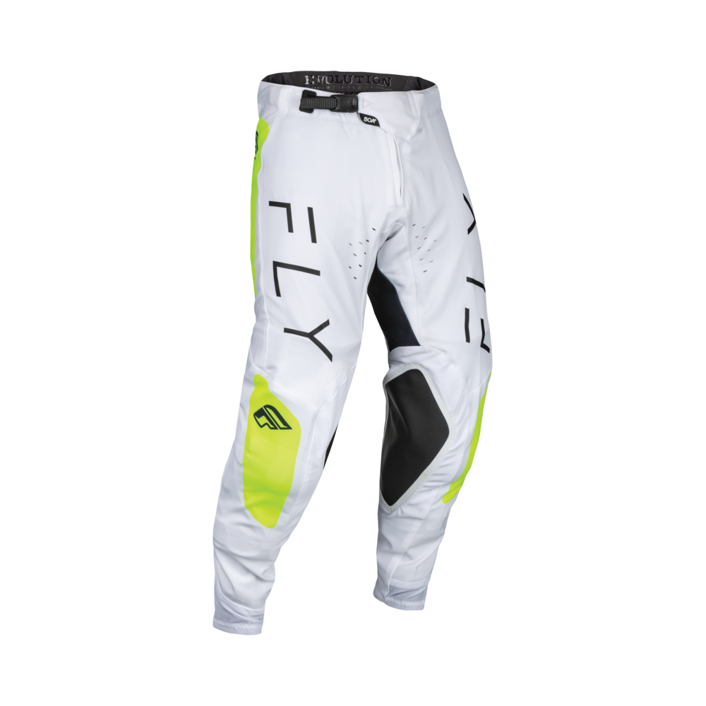 Pantalon FLY RACING Evolution DST - blanc/Hi-Vis