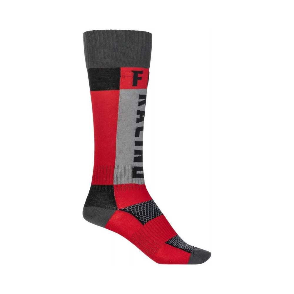 Chaussettes FLY RACING MX épaisses - rouge