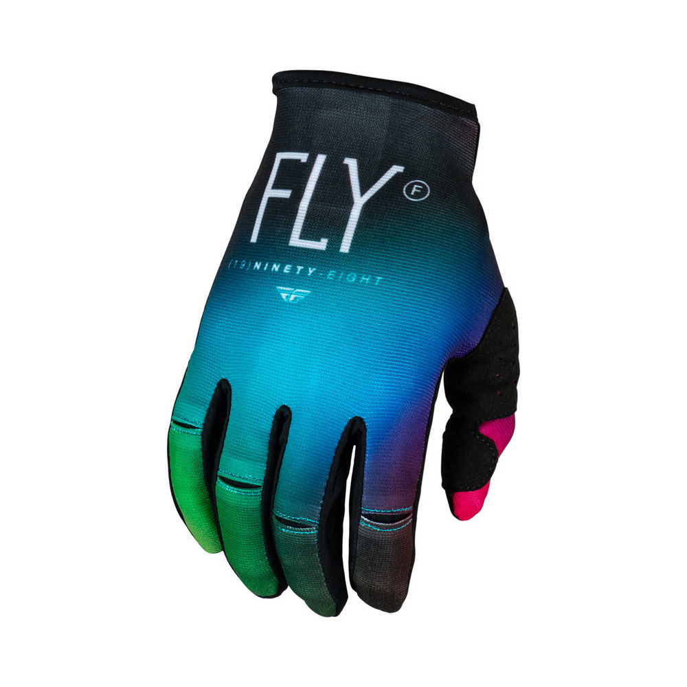 Gants enfant FLY RACING Youth Kinetic Prodigy - fuchsia/Electric Blue/Hi-Vis