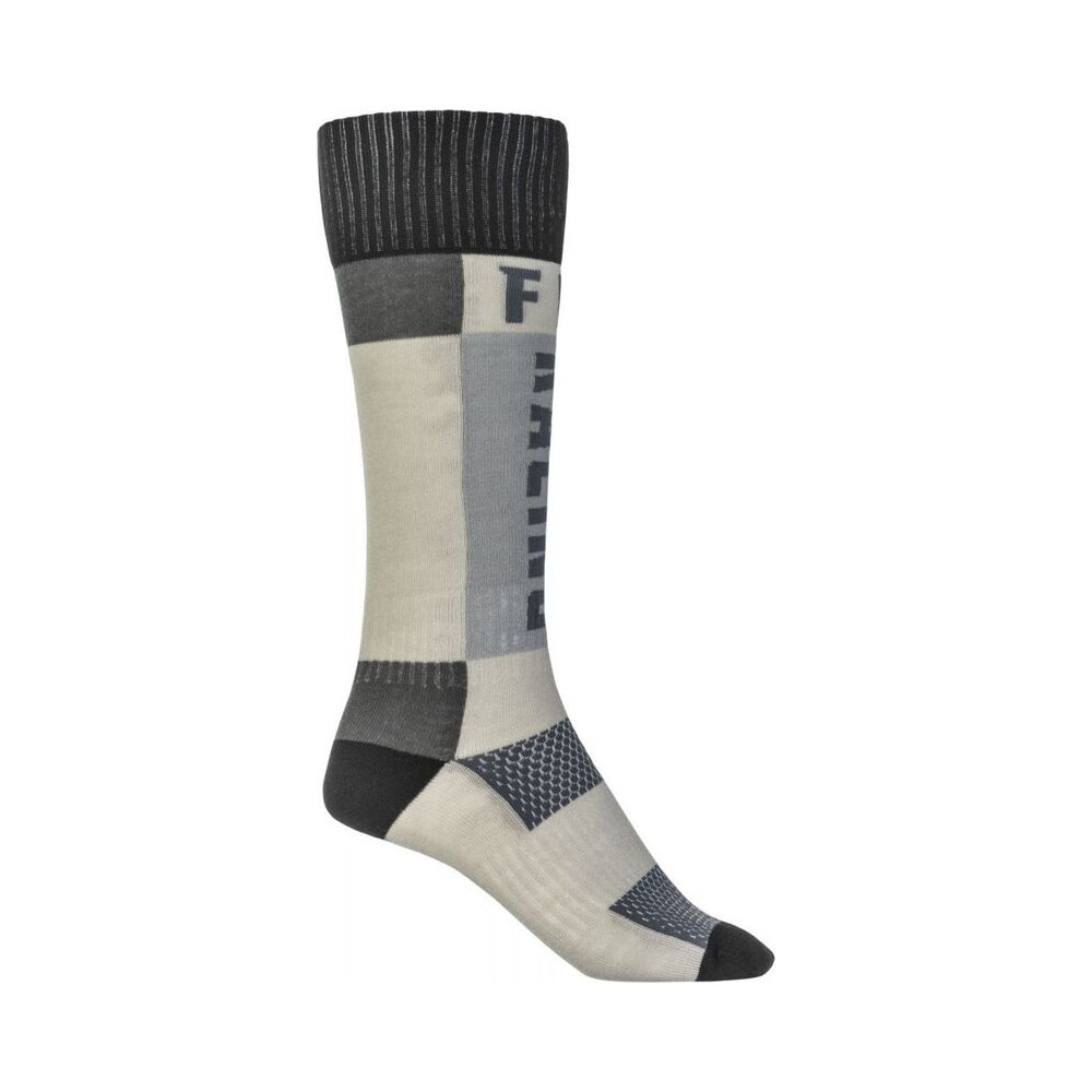 Chaussettes enfant FLY RACING MX épaisses - gris