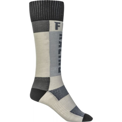 Chaussettes enfant FLY RACING MX épaisses - gris