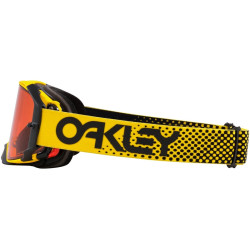 Masque OAKLEY Airbrake MX - Moto Yellow B1B écran Prizm MX Bronze