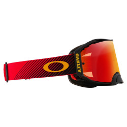 Masque OAKLEY Airbrake MX - Red Flow écran Prizm MX Torch