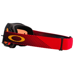 Masque OAKLEY Airbrake MX - Red Flow écran Prizm MX Torch