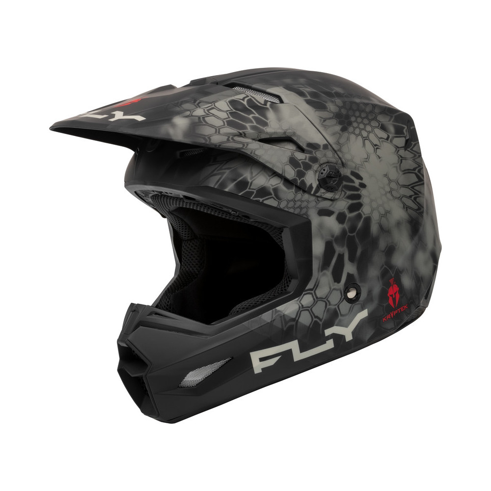 Casque FLY RACING Kinetic S.E. - Matte Moss Grey/noir