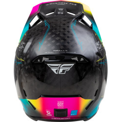 Casque FLY RACING Formula Smart Carbon Legacy - noir/Electric Blue/fuschia