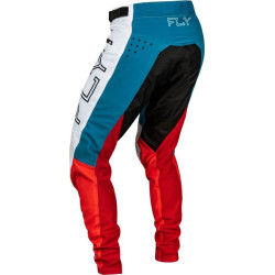 Pantalon vélo FLY RACING Rayce - rouge/blanc/bleu 2 - AVSmoto Racing Parts 