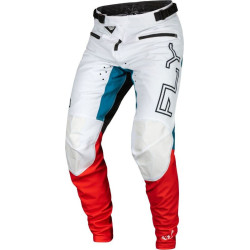 Pantalon vélo FLY RACING Rayce - rouge/blanc/bleu 4 - AVSmoto Racing Parts 