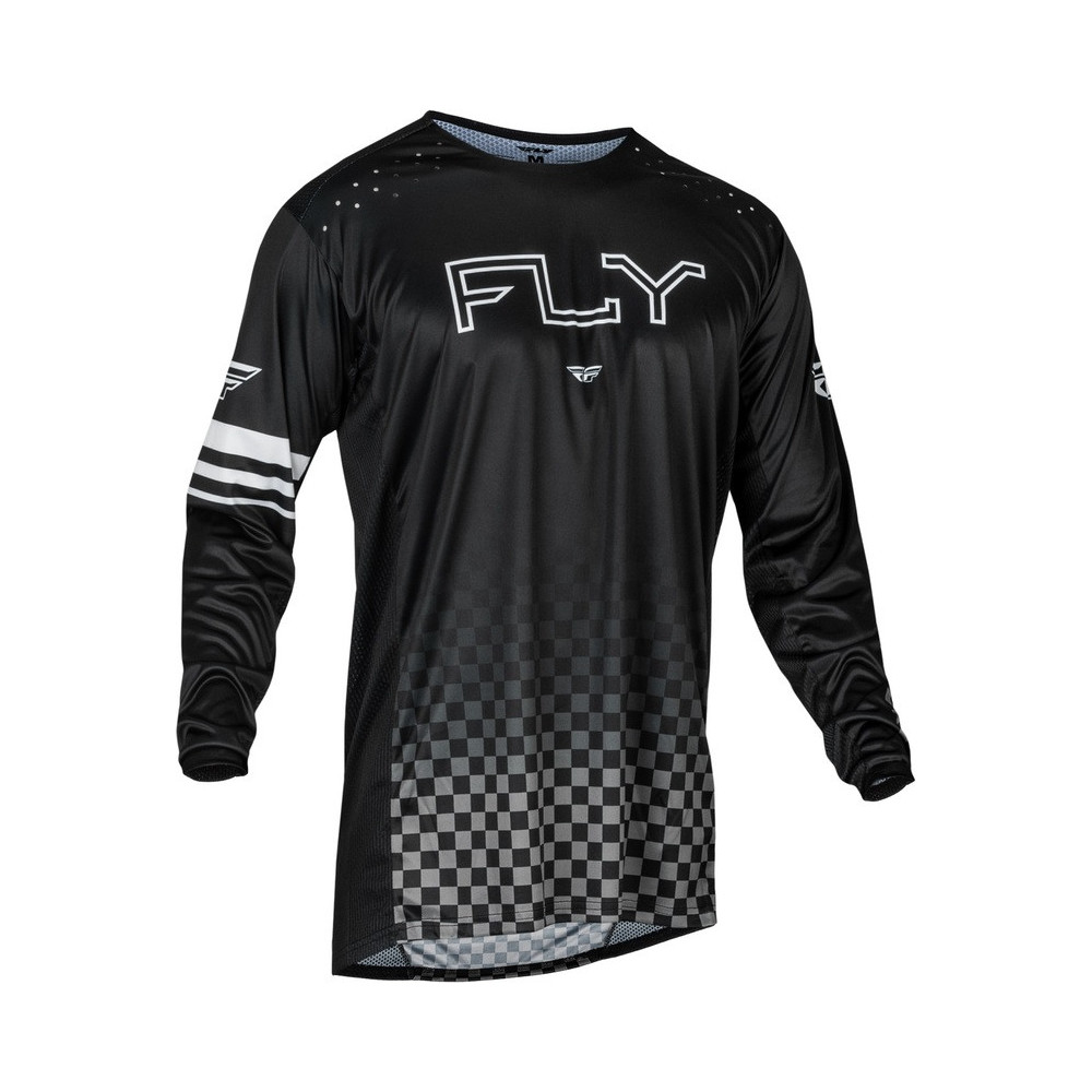 Maillot vélo FLY RACING Rayce - noir 1 - AVSmoto Racing Parts 