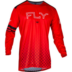 Maillot vélo FLY RACING Rayce - rouge 1 - AVSmoto Racing Parts 