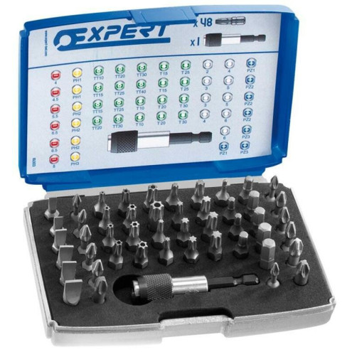 Coffret EXPERT 48 embouts 1/4''