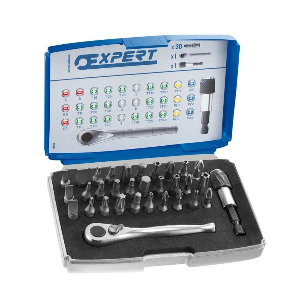 Coffret EXPERT 30 embouts 1/4''