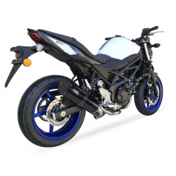 Silencieux IXIL Hexoval Xtrem noir - Suzuki SV 650 N/S/X