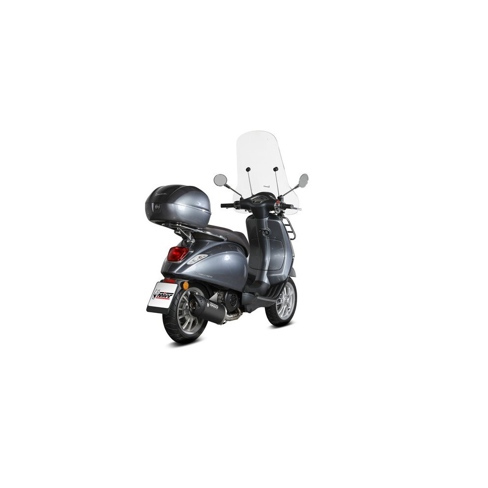 Ligne complète MIVV Mover inox noir - Piaggio Vespa Sprint 150 3V 