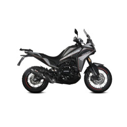 Silencieux MIVV Suono noir embout carbone - MOTO MORINI 650 X-CAPE