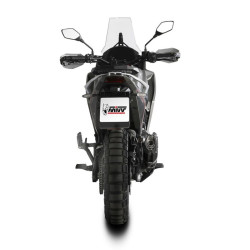 Silencieux MIVV Suono noir embout carbone - MOTO MORINI 650 X-CAPE