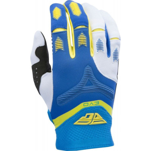 Gants FLY RACING Windproof - noir/jaune fluo