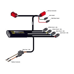 Kit de feux de brouillard DENALI D3 CANsmart GEN II