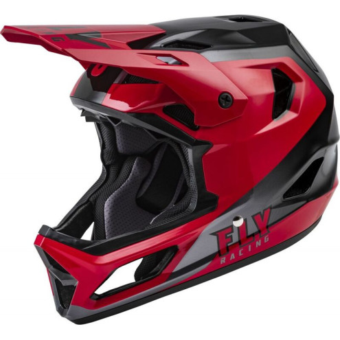 Casque FLY RACING Rayce - rouge/noir 1 - AVSmoto Racing Parts 