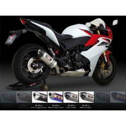 SILENCIEUX YOSHIMURA R77-S Inox embout carbone Honda 600