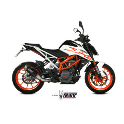 Silencieux MIVV GP Pro inox noir KTM RC125/390 Duke 125/390 17-20