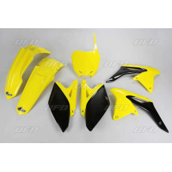 Kit plastique UFO couleur origine jaune/noir Suzuki RM-Z250