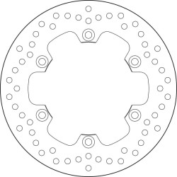 Disque de frein BREMBO Oro fixe - 68B407M5