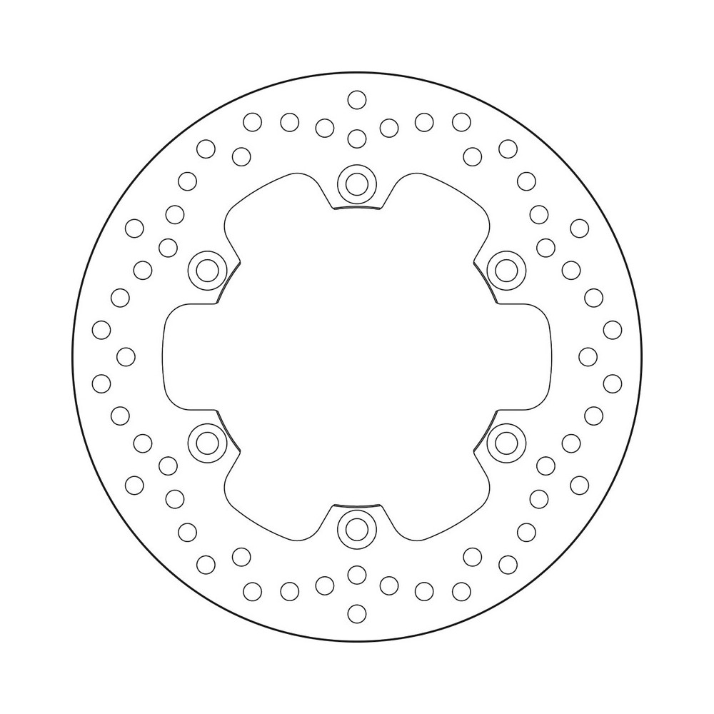 Disque de frein BREMBO Oro fixe - 68B407M5