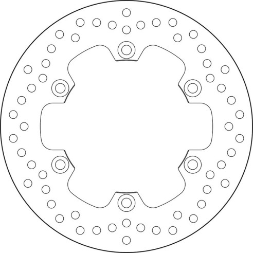 Disque de frein BREMBO Oro fixe - 68B407M5