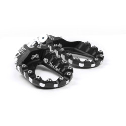 Repose-pieds S3 Hard Rock Enduro aluminium noir