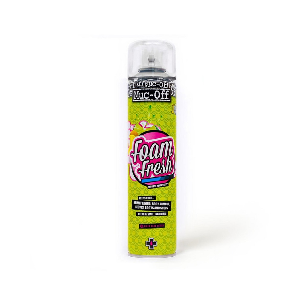 Mousse nettoyante MUC-OFF Helmet Foam Fresh - spray 400ml