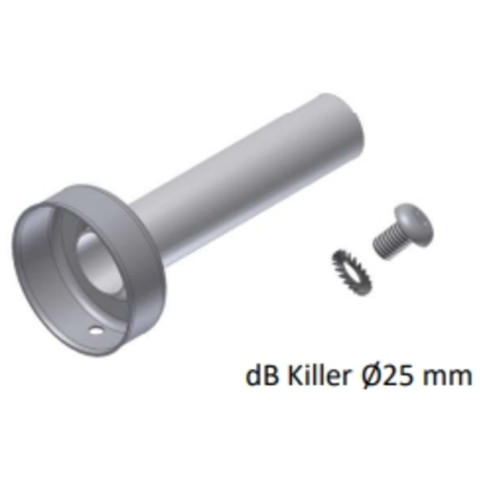 DB Killer MIVV pour silencieux X-M1 tube 25 mm Ø50mm