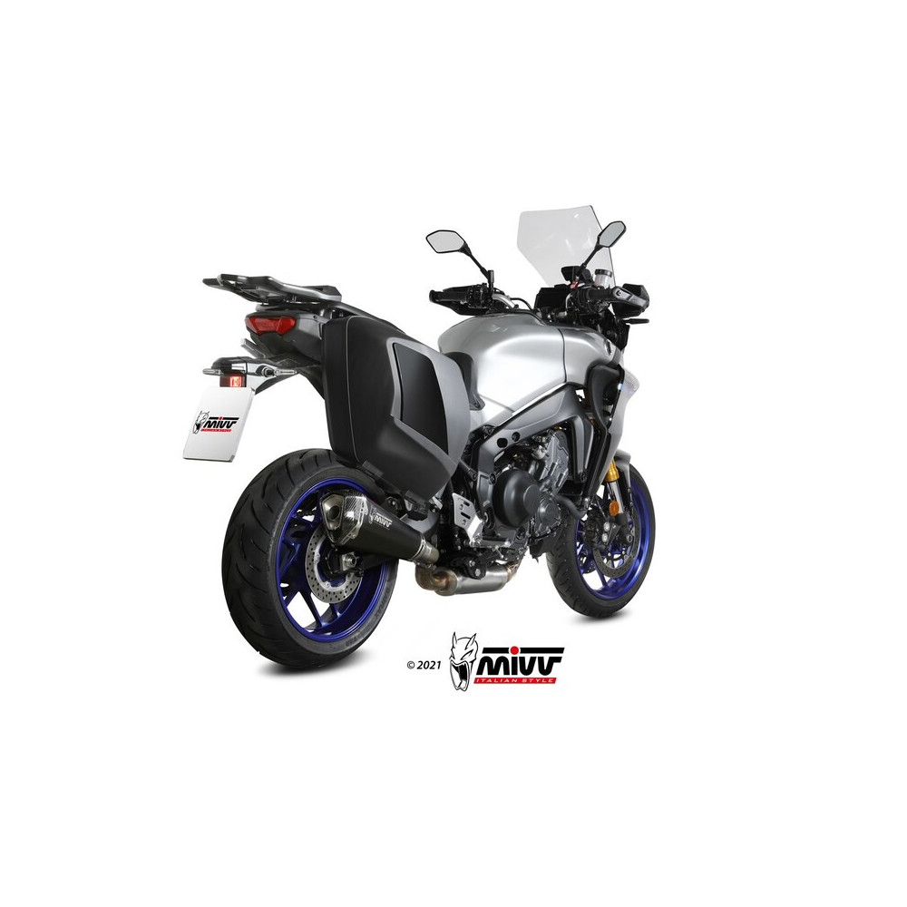 Ligne complète MIVV Dela Race Noir - Yamaha Tracer 9/GT