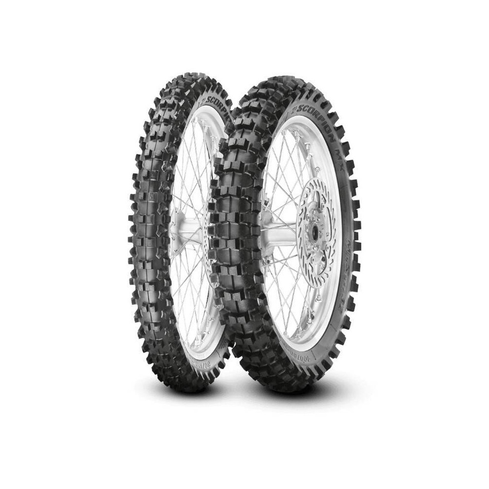 Pneu PIRELLI SCORPION MX32 MID HARD 110/90-19 NHS 62M TT Pirelli 1 - AVSmoto Racing Parts 