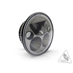 Phare DENALI M5 LED Ø145mm noir chrome