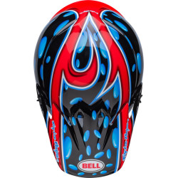 Casque BELL MX-9 Mips - McGrath Showtime 23 Gloss Black/Red