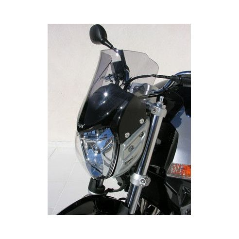 Saute vent aeromax 27 cm + fix noir mat Ermax Suzuki 600 GSR 2006/2011