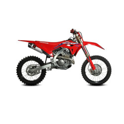 Silencieux MIVV STR-1 inox embout carbone - Honda CRF 250 R