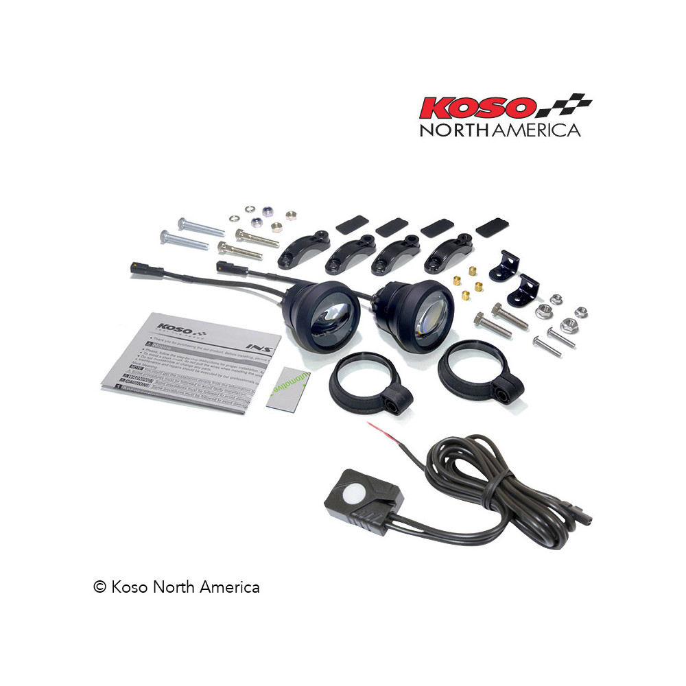 Kit phares anti-brouillard LED KOSO Aurora