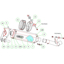 AS.POS.CIL.›106 RACING LOGO LASER V.NOTE