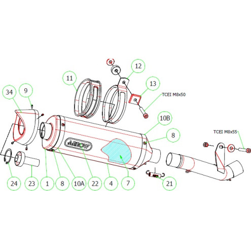 AS.POS.CIL.›106 RACING LOGO LASER V.NOTE